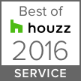 Best of Houzz Service 2016 award badge