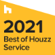 Best of Houzz Service 2021 award badge