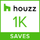 Houzz 1K Saves badge
